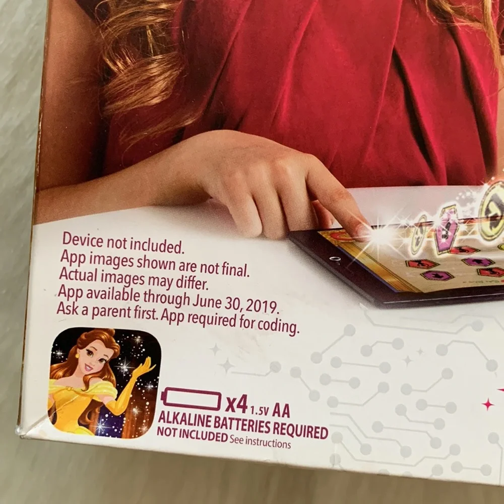 Hasbro Disney Princess Dance Code Belle Dancing Interactive Doll Toy